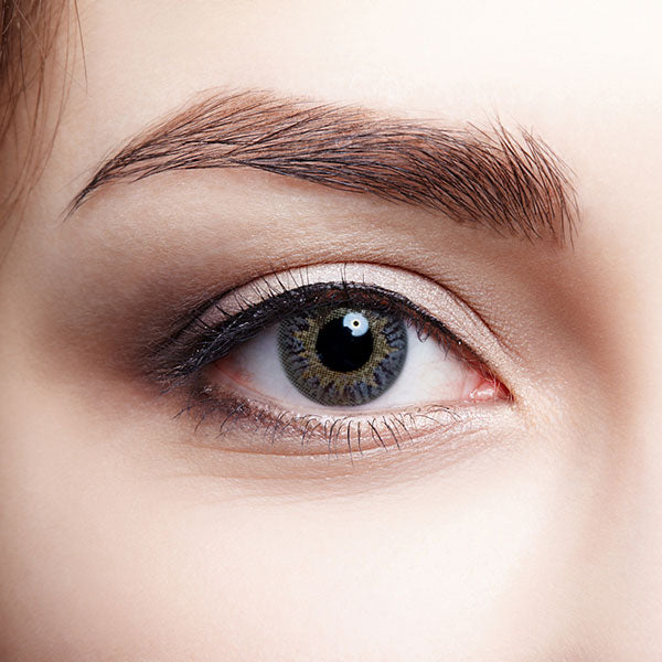 Freshkon Colors Fusion – Misty Grey "One pair contact lenses and container included."