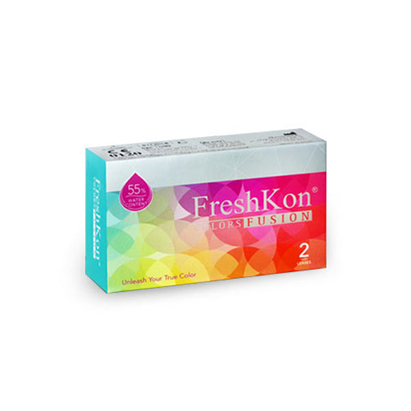 Freshkon Colors Fusion – Misty Grey "One pair contact lenses and container included."-2