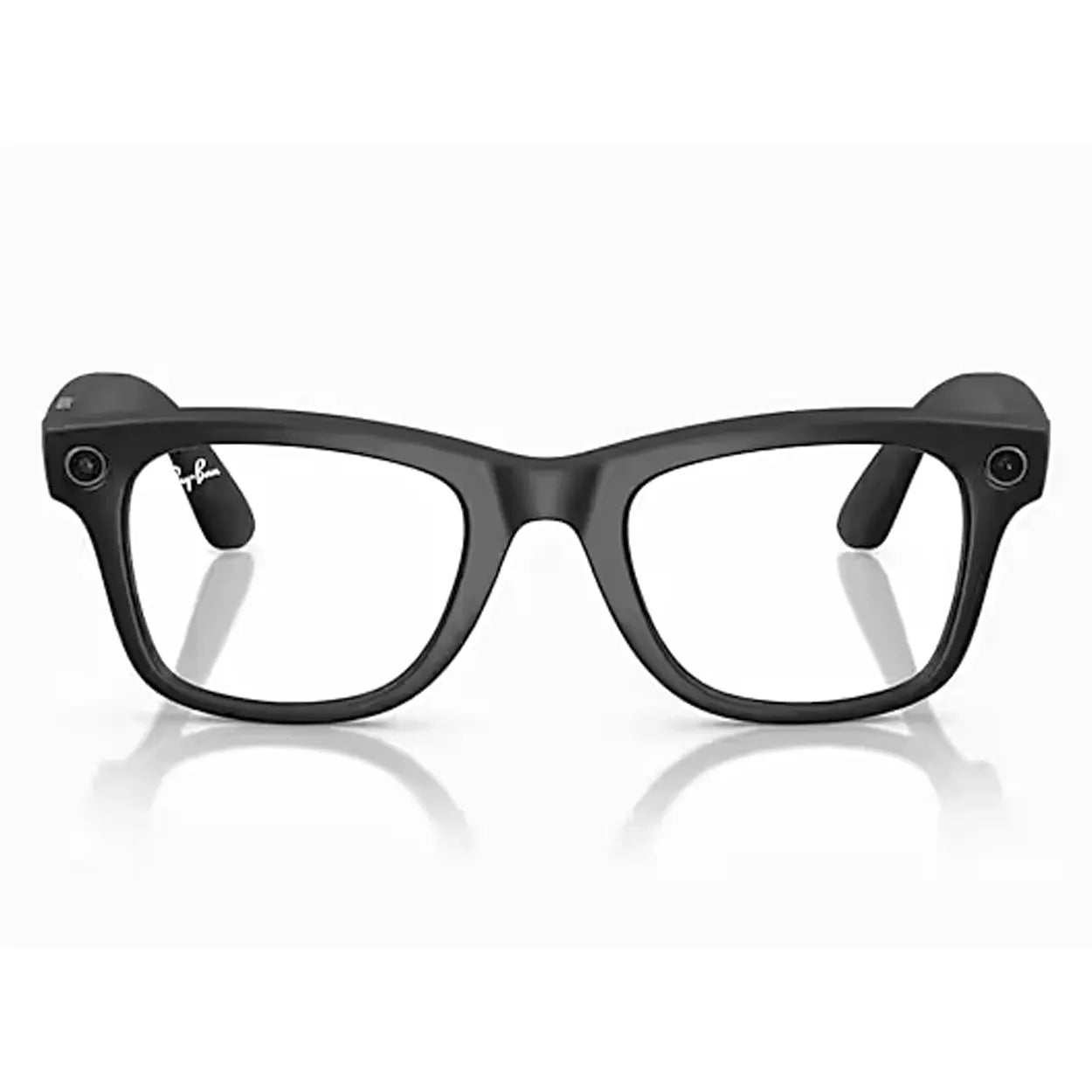 RAY-BAN META WAYFARER RW4008/1M sunglasses, model Gen 1, featuring a classic design and a 53-155 size specification.