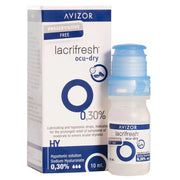 Avizor Lacrifresh Ocu-Dry 0.30%. Bottle of 10ml of Eye Drops