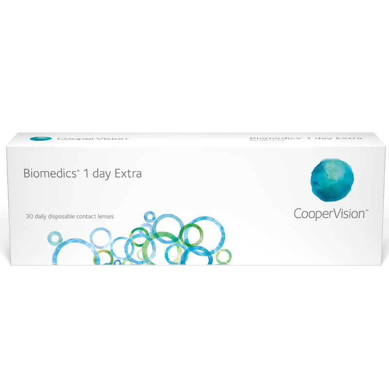 Biomedics-1 day-Extra  "15 pair contact lenses and container included-zoom-